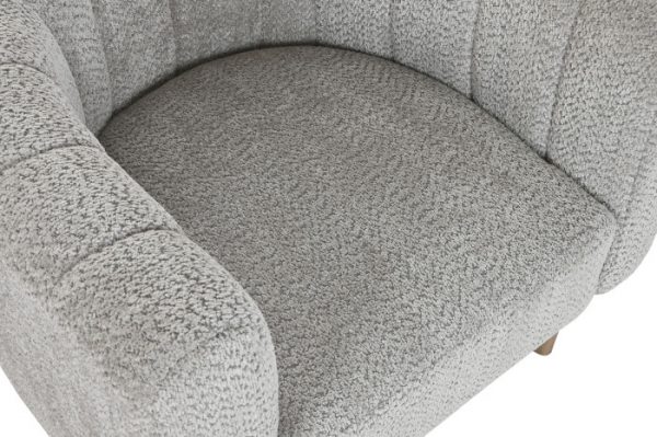 SILLON MADERA POLIESTER 79X72X67 GRIS - Imagen 4