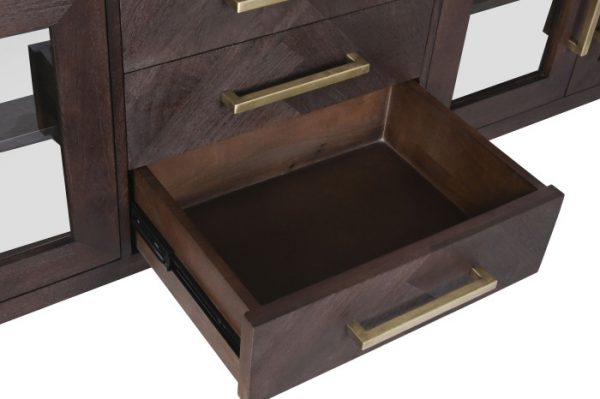 BUFFET MANGO MARMOL 200X40X70 TRAVERTINO - Imagen 6