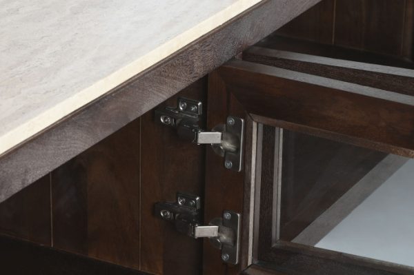 MUEBLE TV MANGO MARMOL 180X40X55 TRAVERTINO - Imagen 8