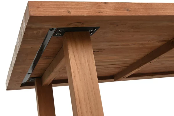 MESA COMEDOR TECA 220X101X76 - Imagen 4