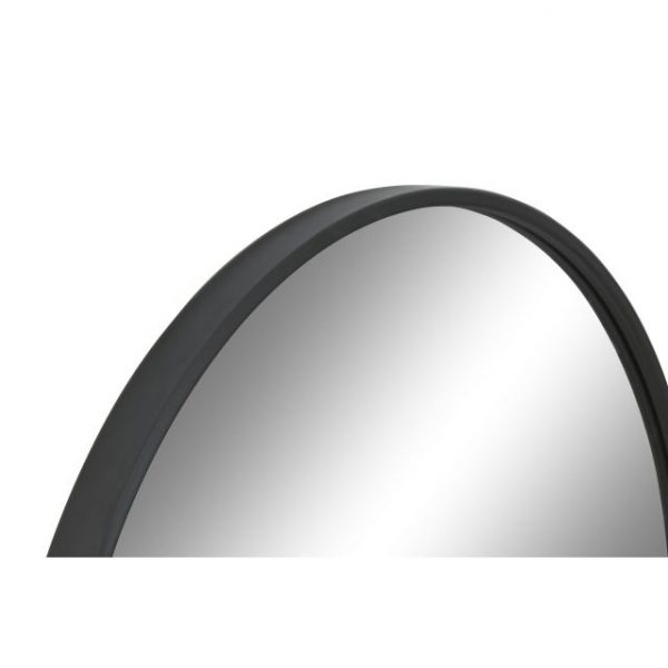 ESPEJO HIERRO CRISTAL 65X4X85 VENTANA NEGRO - Imagen 2