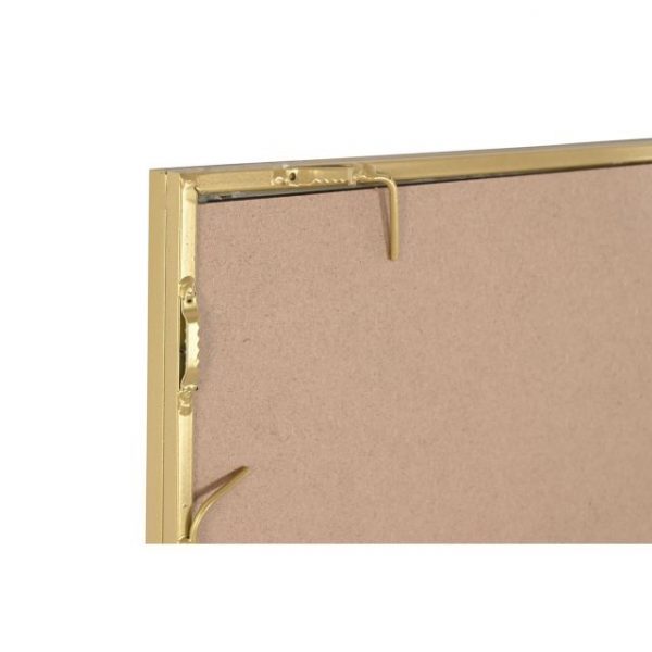 ESPEJO HIERRO CRISTAL 90X2X150 VENTANA DORADO - Imagen 4