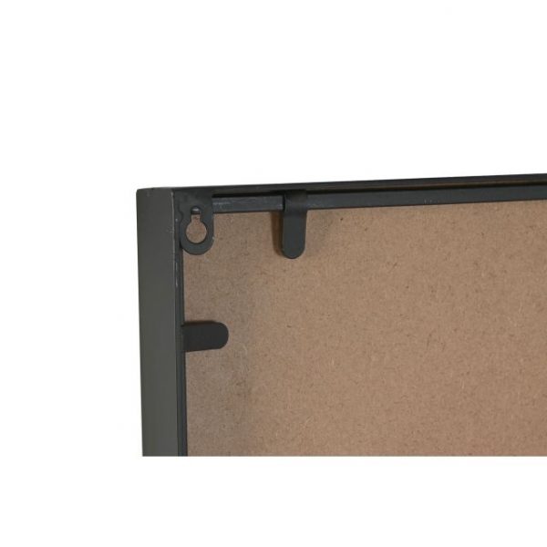 ESPEJO HIERRO CRISTAL 60X4X140 NEGRO - Imagen 4