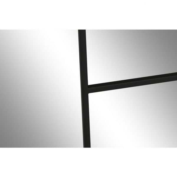 ESPEJO HIERRO CRISTAL 60X2X90 NEGRO - Imagen 3