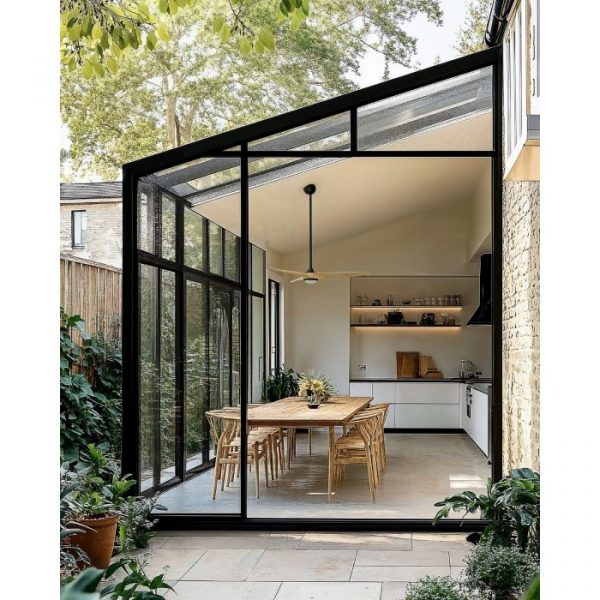 SULION NOVA VENTILADOR 152CM IP44 NEGRO MADERA NATURAL - Imagen 2
