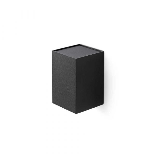 LUNE APLIQUE CUADRADO NEGRO LISO 1L 40531 FARO - Imagen 3