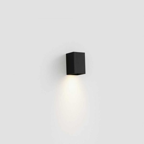 LUNE APLIQUE CUADRADO NEGRO LISO 1L 40531 FARO - Imagen 4