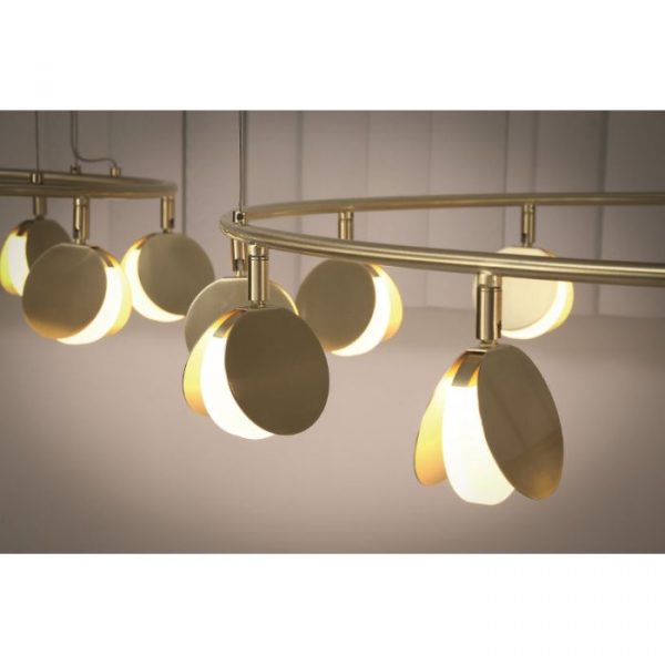 LÁMPARA LED 120W SHELL ORO 7355 MANTRA - Imagen 3