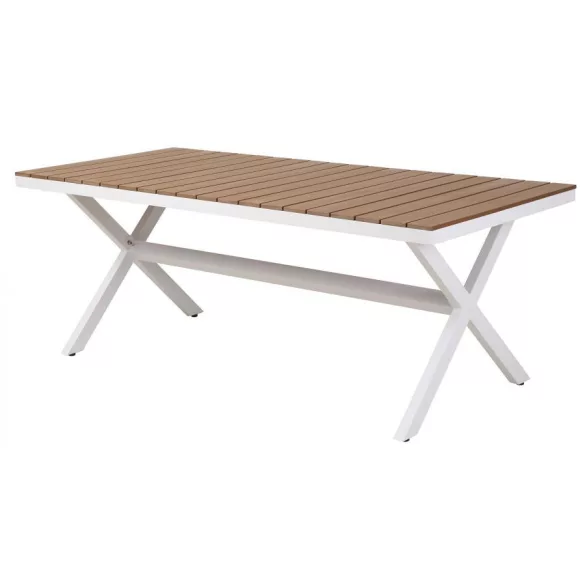 MESA COMEDOR ALUMINIO RESINA 200X90X75 30,00