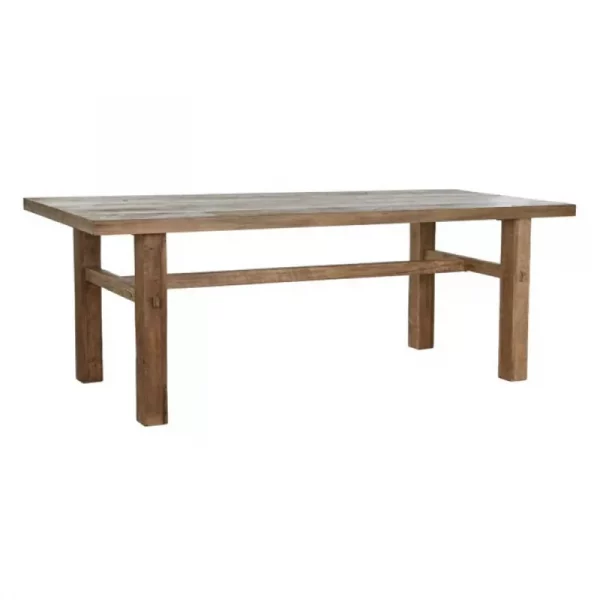 MESA COMEDOR TECA RECICLADA 220X90X78 - Imagen 2