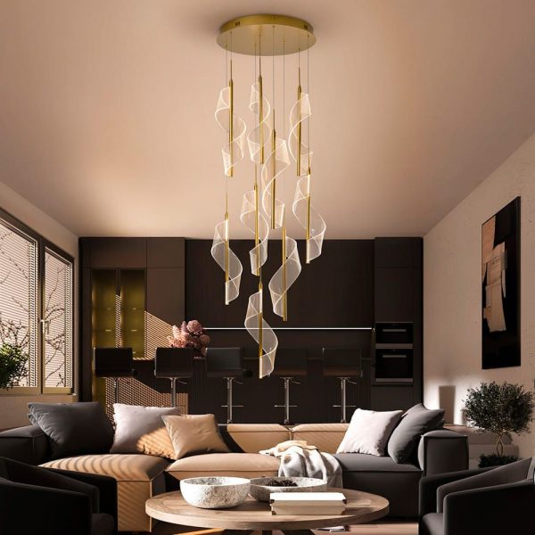 VELAS LAMPARA 9L ORO DIMABLE 351492 SCHULLER - Imagen 7