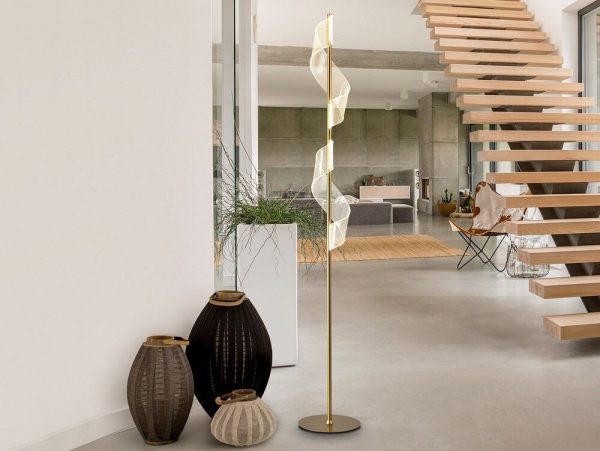 VELAS PIE SALON LED ORO 351126 SCHULLER