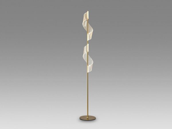 VELAS PIE SALON LED ORO 351126 SCHULLER - Imagen 4