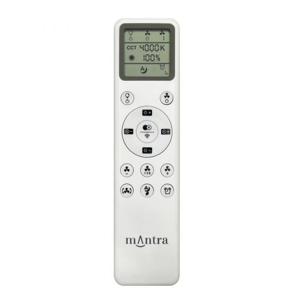 VENTILADOR NEPAL II NEGRO MADERA 9044 MANTRA - Imagen 2
