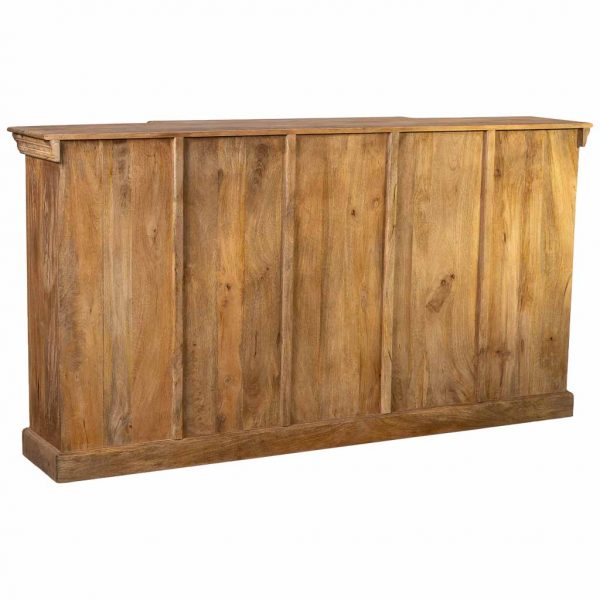 APARADOR MADERA 2 PUERTAS 3 CAJONES 180x40x95 - Imagen 3