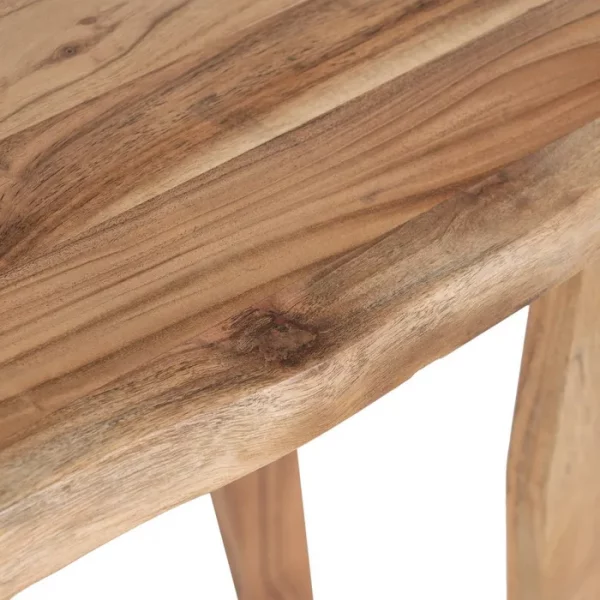 CONSOLA NATURAL ACACIA SALÓN 115 X 40 X 76,50 CM - Imagen 6