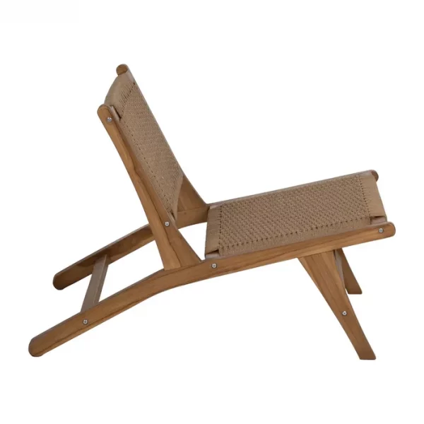 BUTACA NATURAL MADERA 60 X 93 X 64 CM - Imagen 4