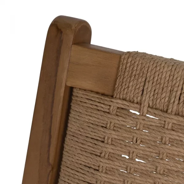 BUTACA NATURAL MADERA 60 X 93 X 64 CM - Imagen 8