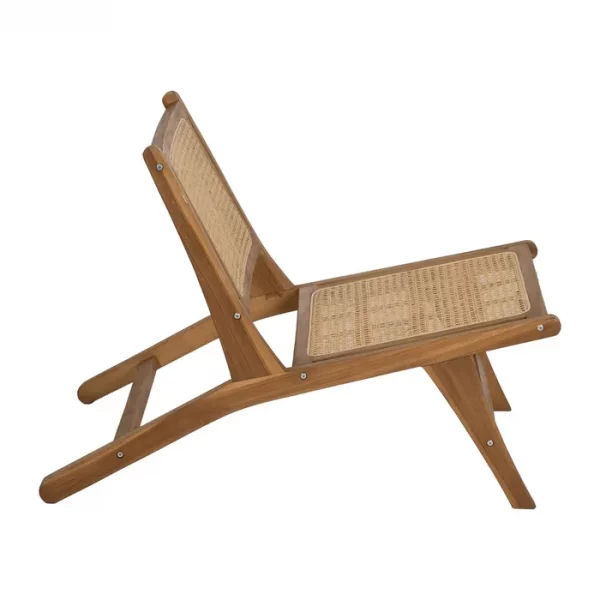 BUTACA NATURAL MADERA 60 X 93 X 63,50 CM - Imagen 4