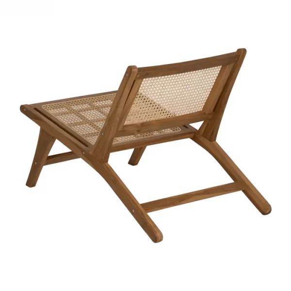 BUTACA NATURAL MADERA 60 X 93 X 63,50 CM - Imagen 5