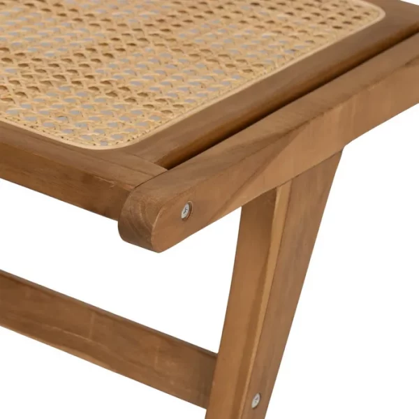 BUTACA NATURAL MADERA 60 X 93 X 63,50 CM - Imagen 9