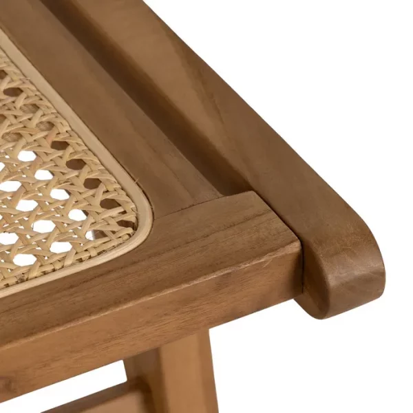 BUTACA NATURAL MADERA 60 X 93 X 63,50 CM - Imagen 10