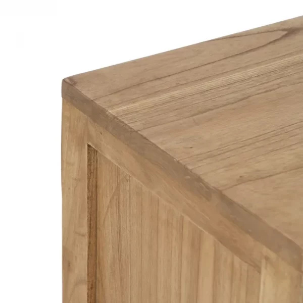 MESITA NATURAL MADERA MINDI DORMITORIO 45 X 35 X 55 CM - Imagen 5