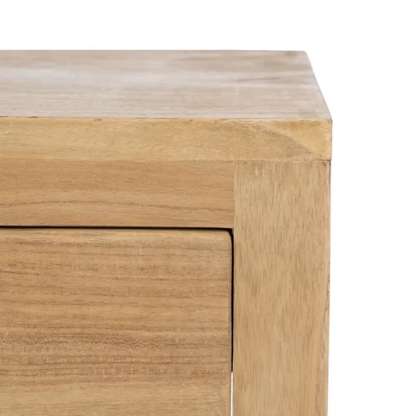 CONSOLA NATURAL MADERA MINDI ENTRADA 70 X 30 X 80 CM - Imagen 8