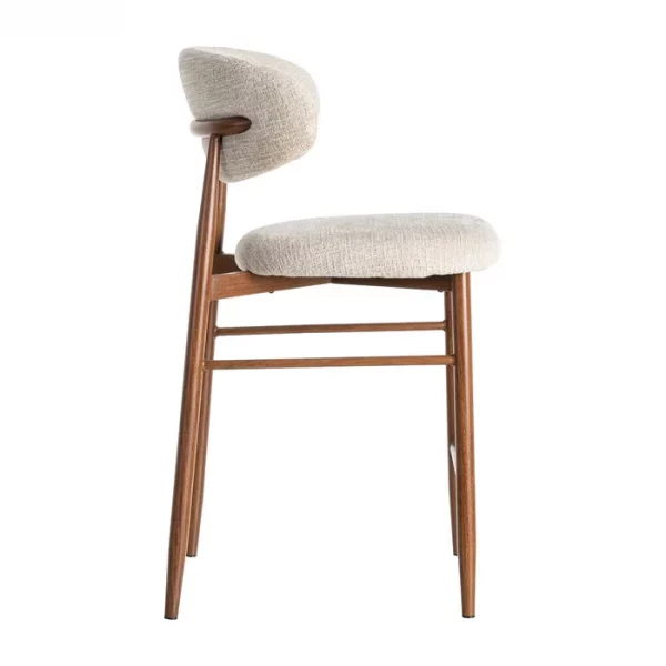 TABURETE 65CM BEIGE TEJIDO-METAL 53 X 52 X 95 CM - Imagen 5