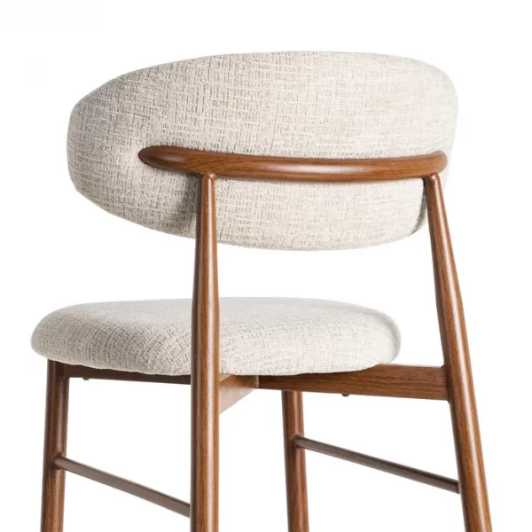 TABURETE 65CM BEIGE TEJIDO-METAL 53 X 52 X 95 CM - Imagen 7
