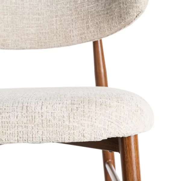 TABURETE 65CM BEIGE TEJIDO-METAL 53 X 52 X 95 CM - Imagen 10