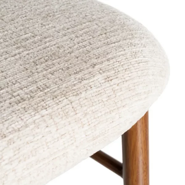 TABURETE 65CM BEIGE TEJIDO-METAL 53 X 52 X 95 CM - Imagen 11