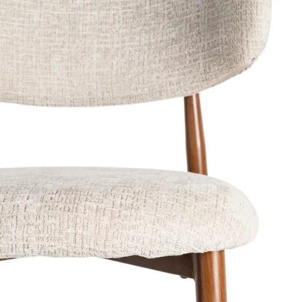 TABURETE 75CM BEIGE TEJIDO-METAL 54 X 52 X 105 CM - Imagen 10