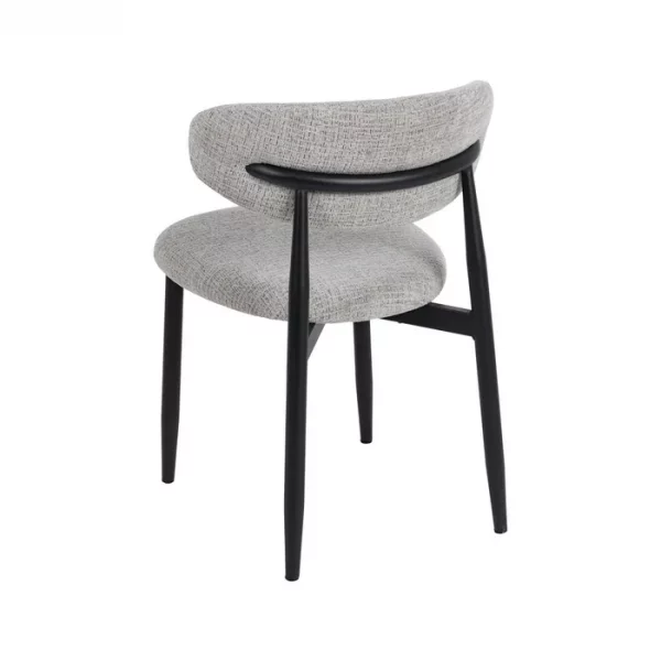 SILLA GRIS TEJIDO-METAL 53 X 51 X 76,50 CM - Imagen 5