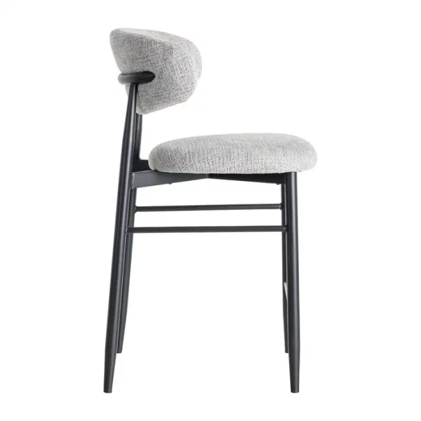TABURETE 65CM GRIS TEJIDO-METAL 53 X 52 X 95 CM - Imagen 5