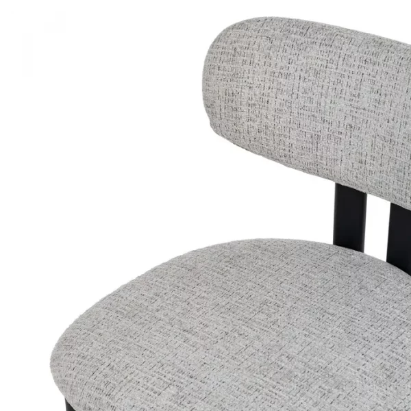 SILLA GRIS TEJIDO-METAL 50 X 47 X 81 CM - Imagen 6