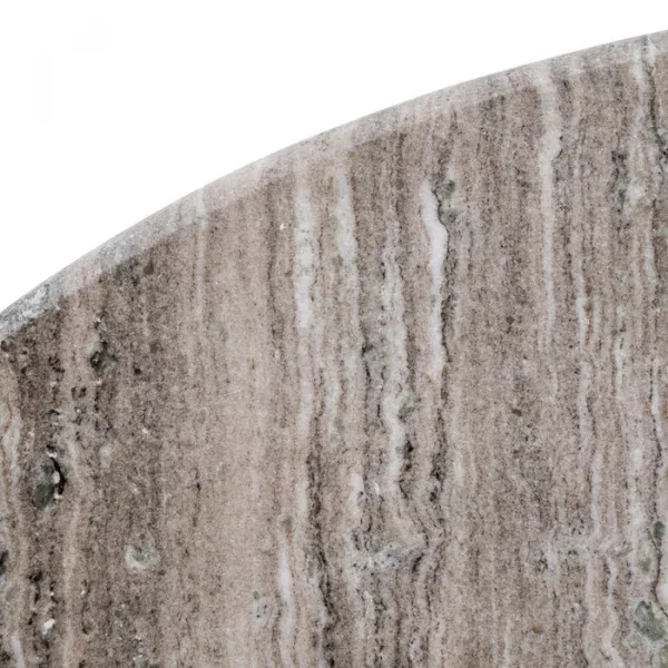 MESA COMEDOR MÁRMOL/MADERA SALÓN 115 X 115 X 76 CM - Imagen 9