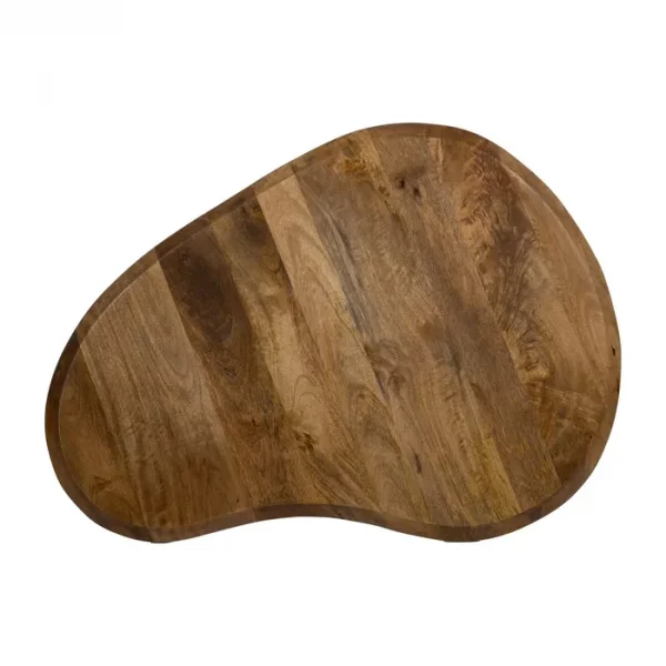S/2 MESA CENTRO MADERA DE MANGO SALÓN 82 X 61 X 45 CM - Imagen 7