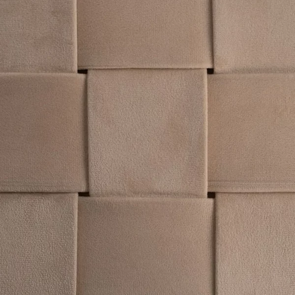 BANCO BAÚL BEIGE TEJIDO-METAL 121 X 41 X 47 CM - Imagen 8