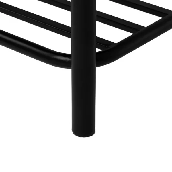 BANCO BEIGE TEJIDO-METAL 91 X 36 X 45 CM - Imagen 9