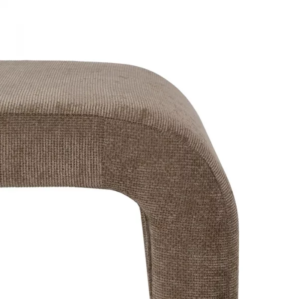 S/3 BANCO TAUPE DM-TEJIDO 126 X 46 X 50 CM - Imagen 8
