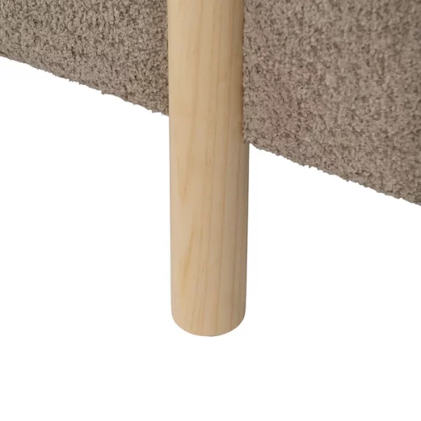 BANCO BAÚL TAUPE DM-TEJIDO 122 X 42 X 45 CM - Imagen 8
