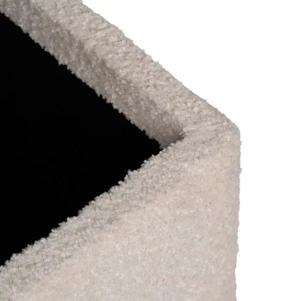 BANCO BAÚL CREMA DM-TEJIDO 122 X 42 X 45 CM - Imagen 7