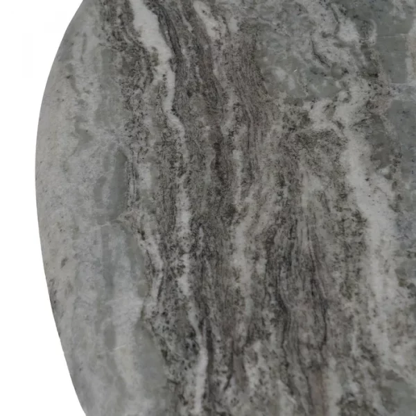 S/2 MESA CENTRO MADERA-MÁRMOL SALÓN 80 X 74 X 44 CM - Imagen 6