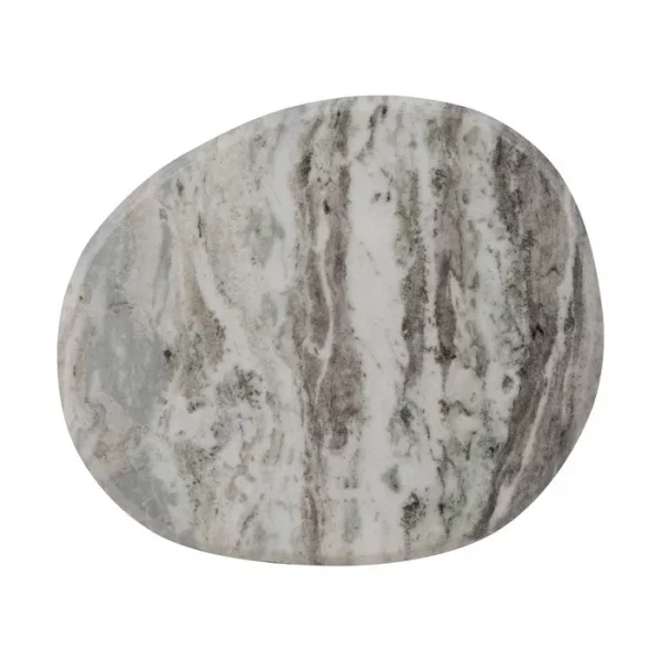 S/2 MESA CENTRO MADERA-MÁRMOL SALÓN 80 X 74 X 44 CM - Imagen 9