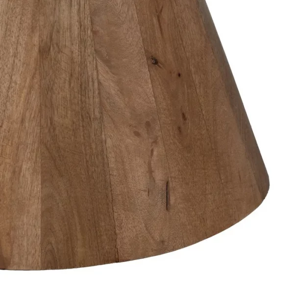 S/2 MESA CENTRO MADERA-MÁRMOL SALÓN 80 X 74 X 44 CM - Imagen 10