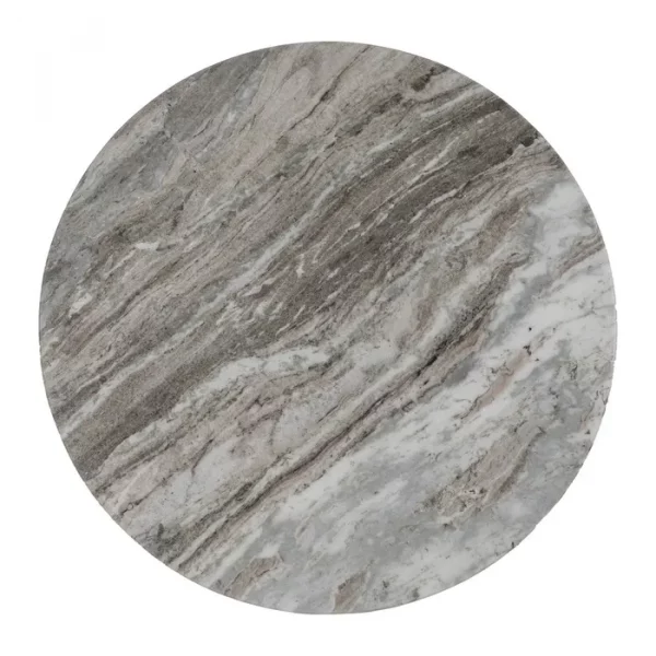 S/2 MESA CENTRO MADERA-MÁRMOL SALÓN 100 X 100 X 43 CM - Imagen 7