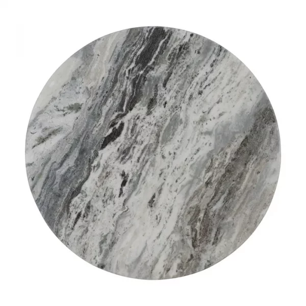 S/2 MESA CENTRO MADERA-MÁRMOL SALÓN 100 X 100 X 43 CM - Imagen 8