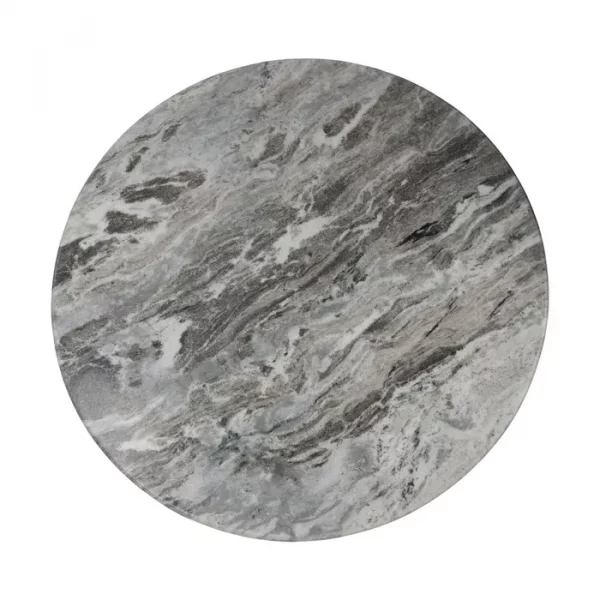 S/2 MESA CENTRO METAL-MÁRMOL SALÓN 100 X 100 X 38 CM - Imagen 9