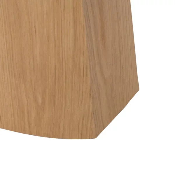 MESA COMEDOR BLANCO-NATURAL DM-CERÁMICA 180 X 90 X 75 CM - Imagen 8
